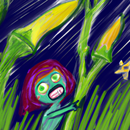 "Chased by Okra Horror Nightmare" & are_my_sunshine (February 13, 2025 1504)