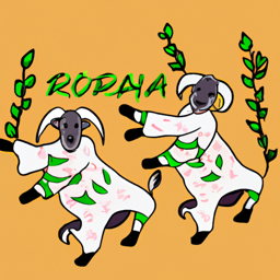 "Dancing Sheep in Okra Costumes" & ranuse20 (March 06, 2025 2011)