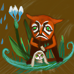 "Despairing Poet with Fox Companion" & Tywooti (September 06, 2025 1346)