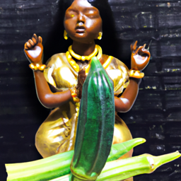 "Divine Reverence for Okra Symbol" & ranuse20 (February 10, 2025 1809)