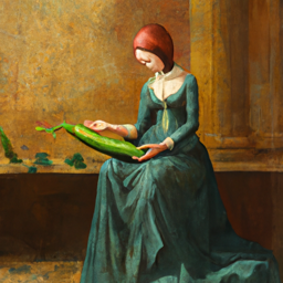 "Elegance of Okra in Renaissance" & Ok-Meal-3567 (August 11, 2025 0037)