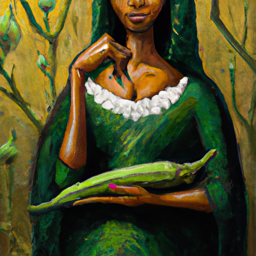 "Elegance of Touboulayefa with Okra" & Touboulayefa (March 11, 2025 1649)