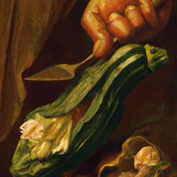 "Elegant Hand and Okra Display" & Fluid-Shoe-2474 (June 08, 2025 1955)