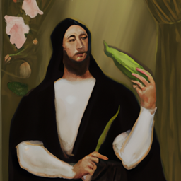 "Elegant Man with Okra" & TheZestyMan (February 14, 2025 1733)