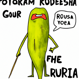 "Fiery Okra Metal Mascot" & burning-ochre (August 10, 2025 0452)