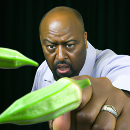 "Fleeing from the Terrifying Okra" & TheZestyMan (February 17, 2025 2000)