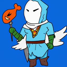 "Ghostface with Chicken and Sword" & letlifetake (September 07, 2025 0940)