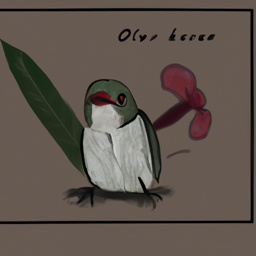 "Lonely Gazz Warbler with Okra" & Gazz (August 26, 2025 1022)