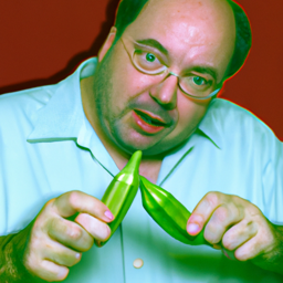 "Okra Antics: Surreal Interaction Unleashed" & allenrabinovich (March 20, 2025 1806)