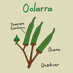 "Okra Delight: Nature's Green Surprise" & ccali327 (March 07, 2025 2227)