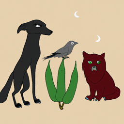 "Okra Friends: Raven and Wolf" & Tywooti (August 20, 2025 0354)
