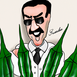 "Okra Godfather Parody Artwork" & Gazz (June 05, 2025 0907)