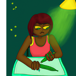 "Okra Inspiration Under Green Light" & are_my_sunshine (February 13, 2025 1352)