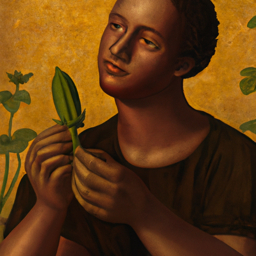"Okra's Intriguing Artistic Connection" & ccali327 (March 01, 2025 0959)