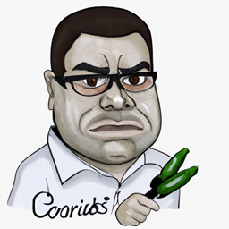 "Okra-Inspired Caricature of Intensity" & ccali327 (February 08, 2025 0918)
