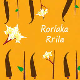 "Okra-Inspired Floral Pattern Design" & burning-ochre (August 23, 2025 0715)