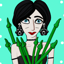 "Okra-Inspired Gothic Audrey Hepburn" & tywooti (June 12, 2025 0335)