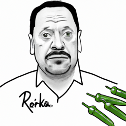 "Okra-Inspired Soprano Caricature" & ccali327 (March 09, 2025 0905)