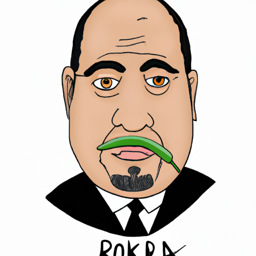 "Okra-Inspired Soprano Character Caricature" & ccali327 (February 08, 2025 0623)