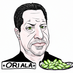 "Okra-Inspired Sopranos Caricature" & ccali327 (February 22, 2025 1450)