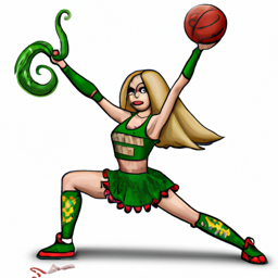"Okra-Themed Basketball Ballet Dancer" & Blondeviper (August 28, 2025 2255)