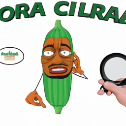 "Okra-Themed Caricature Delight" & ccali327 (March 26, 2025 1418)