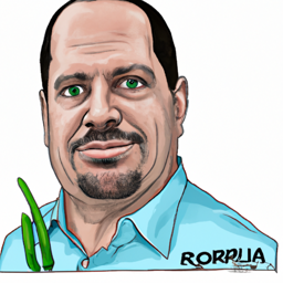 "Okra-Themed Soprano Caricature Portrait" & ccali327 (March 12, 2025 0203)