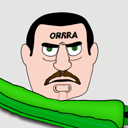 "Okra-Themed Soprano Caricature" & ccali327 (February 22, 2025 1931)