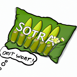 "Okra-themed Pillow and Caricature" & Soft_warehouse (March 17, 2025 1741)