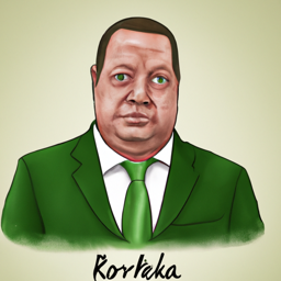 "Okra-themed Soprano Caricature Portrait" & ccali327 (February 10, 2025 1212)