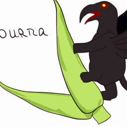 "Raven and Okra Fantasy Scene" & 𓅂 tywooti 𓅂 (August 23, 2025 1521)