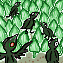 "Ravens Raving in Okra Fields" & Tywooti (August 21, 2025 0321)