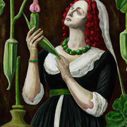 "Renaissance Elegance with Okra" & ranuse20 (February 12, 2025 2347)