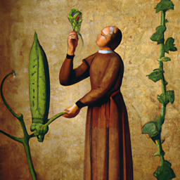 "Renaissance Figure with Okra Elegance" & Specialist_Option578 (February 07, 2025 2154)