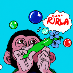 "Retro Futuristic Chimps with Bubbles" & retrofuture 🎤 (May 25, 2025 1317)