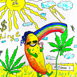 "Sunny Okra on a Rainbow" & are_my_sunshine (February 10, 2025 0858)